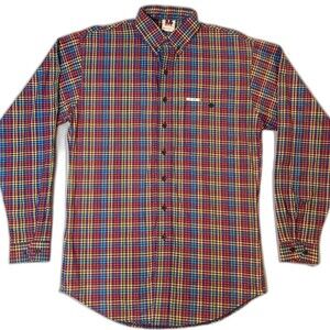 Vintage Mo Betta Striped Plaid Long Sleeve Button Up Men’s Size Medium Western